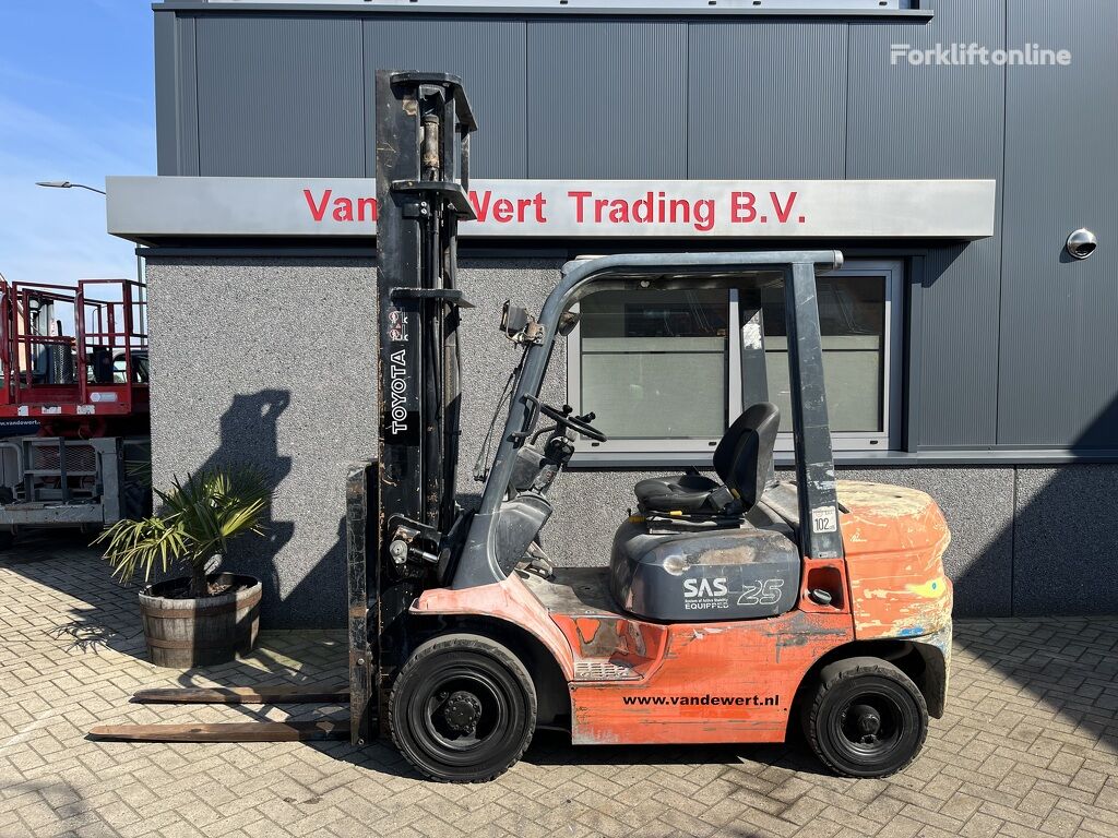 7FDF7 7FDF25 duplo450 SIDESHIFT 2005 heftruck forklift DIESEL diesel forklift