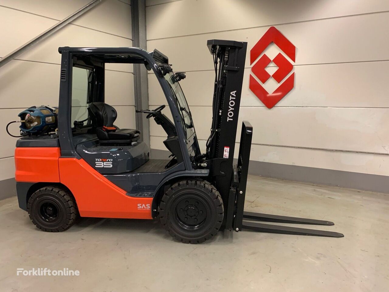 Toyota 02-8FGJF35 diesel forklift