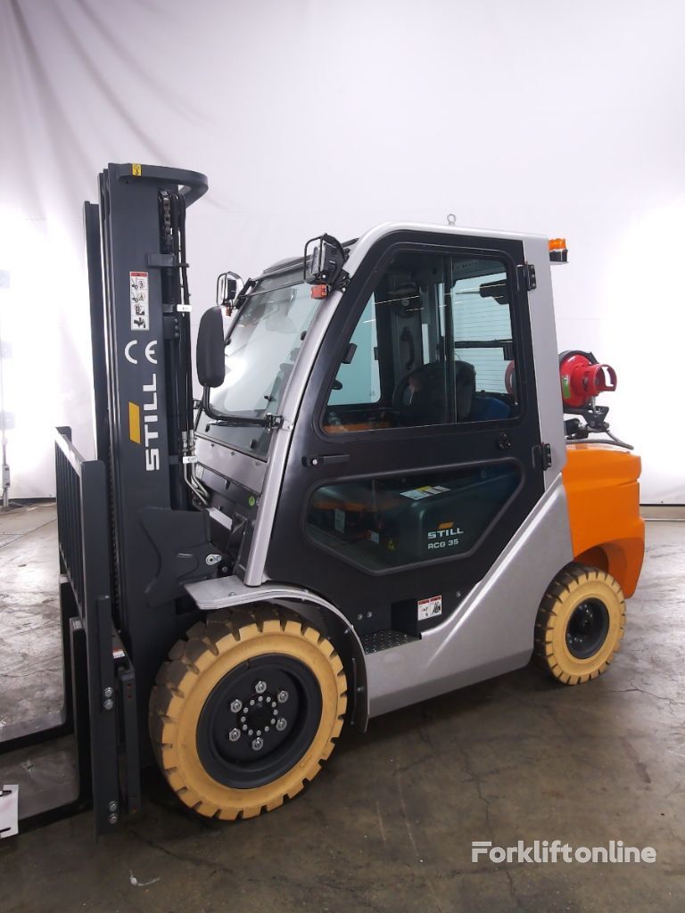 Still RCG35 gas forklift