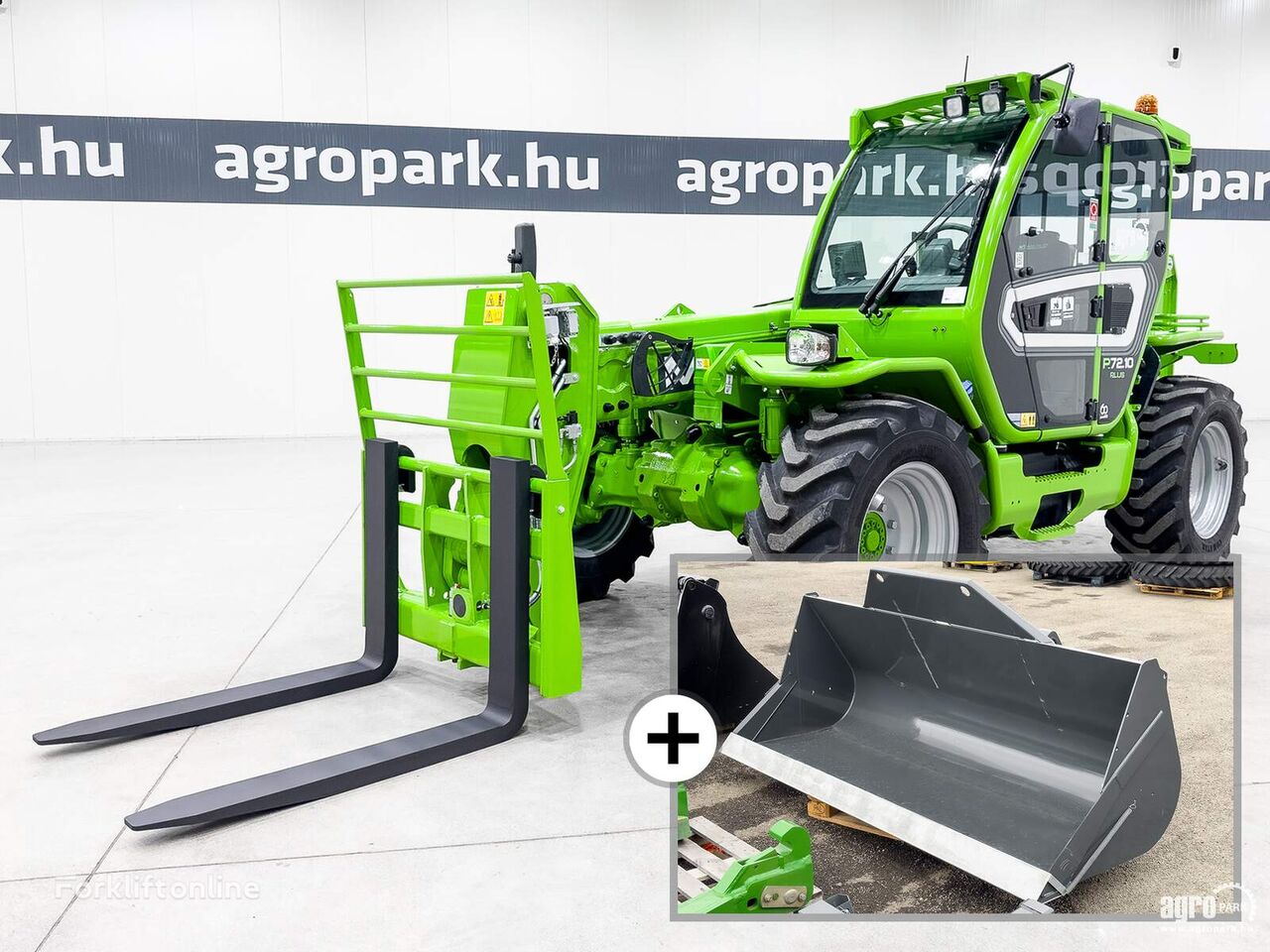 new Merlo P72.10 Plus telehandler